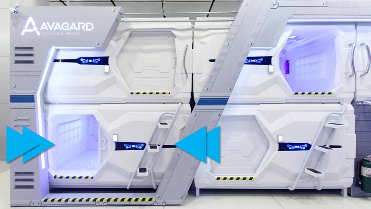 Avagard Capsule Hotel - Suvarnabhumi Airport Samut Prakan Oda fotoğraf