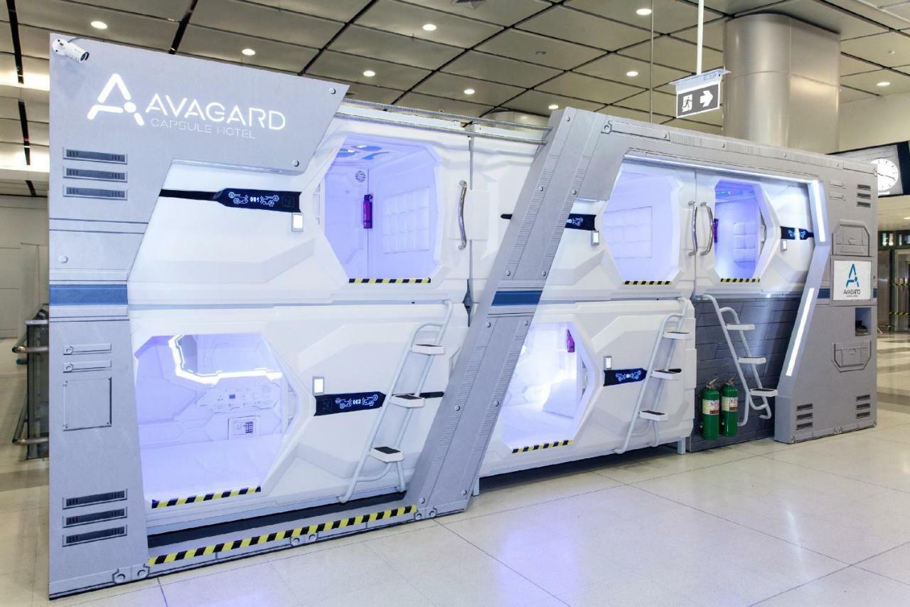 Avagard Capsule Hotel - Suvarnabhumi Airport Samut Prakan Dış mekan fotoğraf